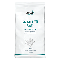 Травяная ванна GEHWOL Fusskraft krauterbad 400гр