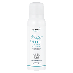 Пенка "Алоэ вера и масло оливы" с гиалуроновой кислотой для ног GEHWOL Fusskraft Soft Feet Foam 125 мл