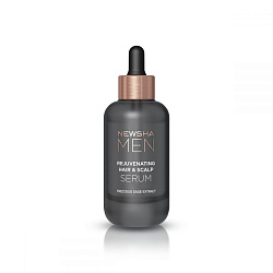 Сыворотка для роста густых и плотных волос NEWSHA MEN Rejuvenating Hair & Scalp Serum 200 мл