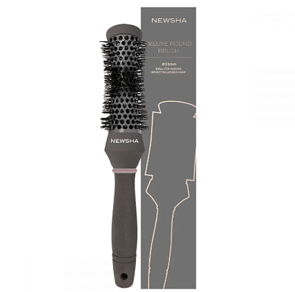 Делюкс круглая щетка для волос NEWSHA Deluxe Round Brush 33 мм