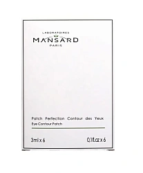 Mansard Патчи для глаз Patch Perfection Contour des Yeux, 6 пар