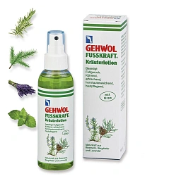 Травяной лосьон GEHWOL Fusskraft krauterlotion 150мл