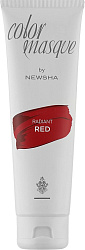  Тонирующая маска «Ослипительно красный» NEWSHA color masque Radiant Red 150 мл