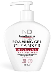 MICELLAR OIL CONTROL foaming gel cleanser - Мицеллярный пенящийся очищающий гель 300 мл
