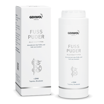 Пудра для ног Мед GEHWOL med Foot powder 100гр