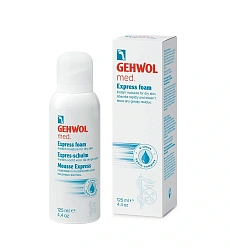 Пенка увлажняющая для ног  GEHWOL med Express foam  125 мл